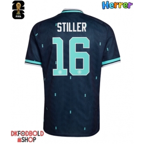 Tyskland Angelo Stiller #16 Udebanetrøje VM 2026 Kort ærmer Tyskland Angelo Stiller #16 Udebanetrøje VM 2026 Kort ærmer